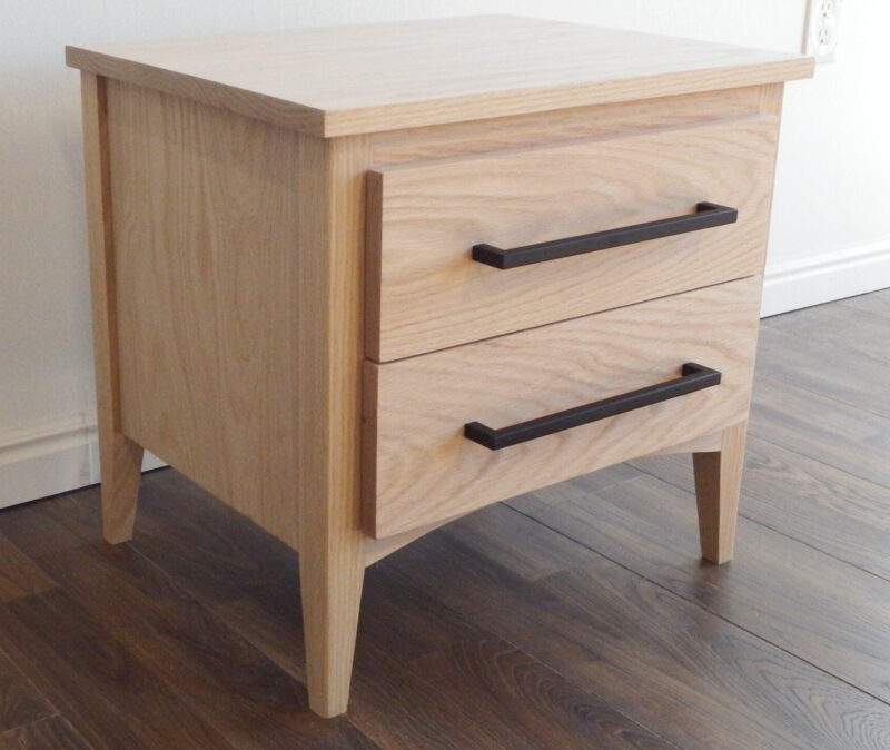 Uinta 2 Drawer Nightstand Oak Unfinished