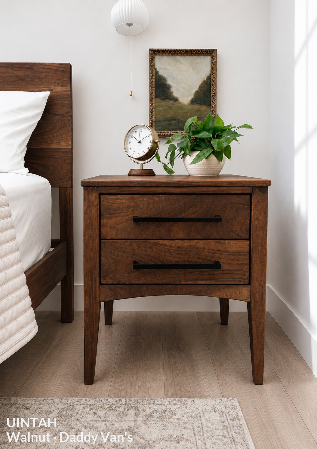 Uinta 2 Drawer Nightstand - Image 7
